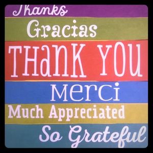 Thanks so much for shopping my closet!